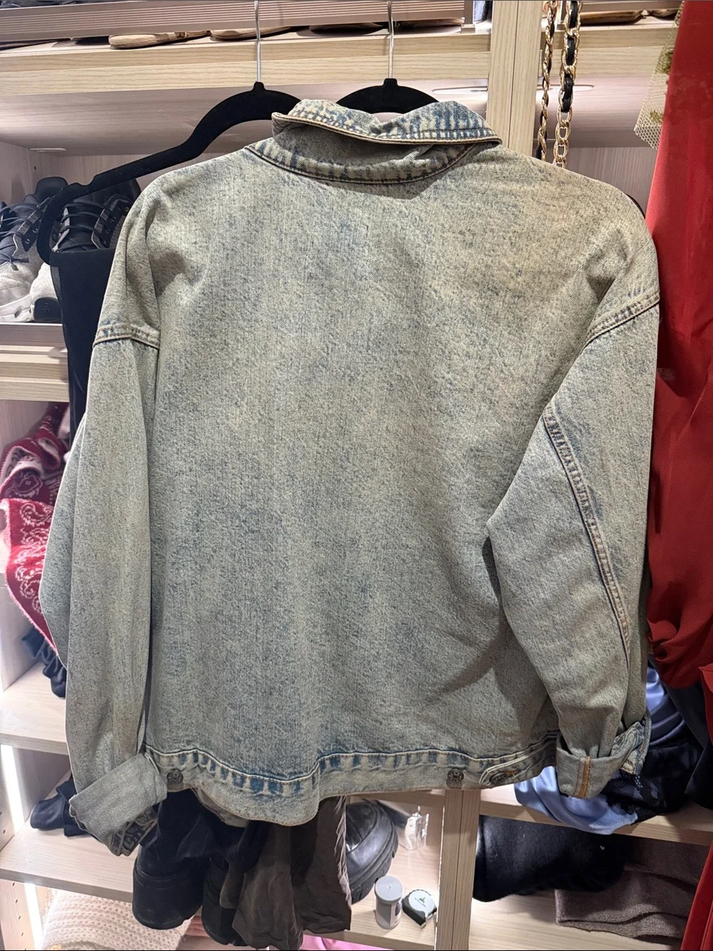 BDG Light Wash Blue Denim Jean Jacket